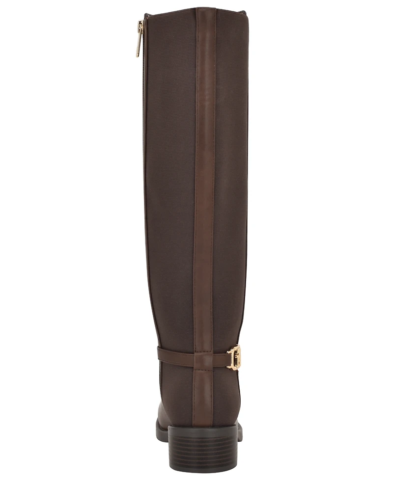 Tommy Hilfiger Women's Imaliz Tall Ornamented Riding Boots