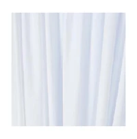 Ellis Curtain 2-Piece Ruffled Priscilla Window Curtain Panel Pair with ties - 80x84" White