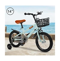 Artudatech 14 16 Inch Kids Toddlers Bicycle for Boys and Girls with Training Wheels Basket