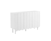 Storage Cabinet Shoe Cabinet with 5 Solid Wood Legs