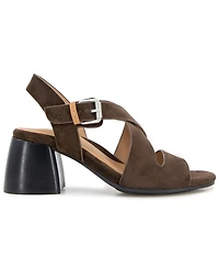 Gentle Souls Women's Mela Block Heel Dress Sandals