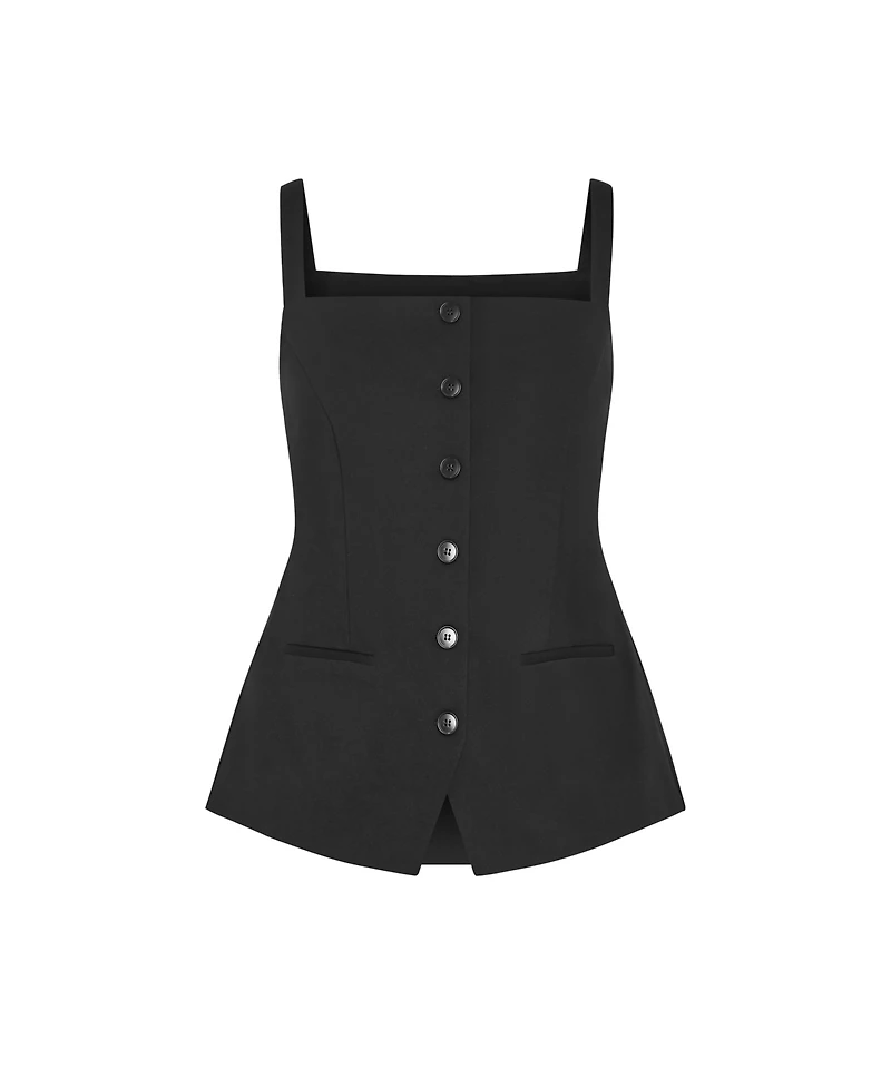 City Chic Women's Peyton Ponte Top
