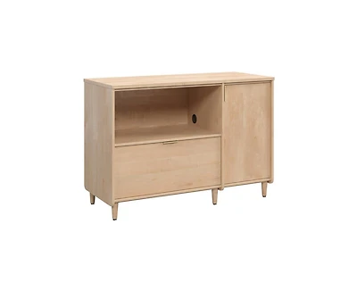 Casainc Storage File Cabinet with Door & Drawer Open Shelf