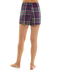 Roudelain Women's Boxer Short with Contrast Waistband