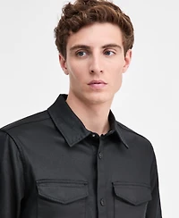 Guess Men's Theo Snap-Front Shirt-Jacket
