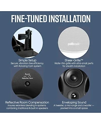 Polk Audio 70-rt Vanishing 7" In-Ceiling 3-Way Speaker