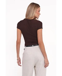 Petal and Pup Women's Vivian Mesh Tee