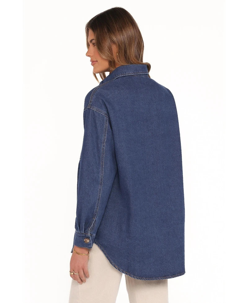 Petal and Pup Women's Anicia Denim Shirt