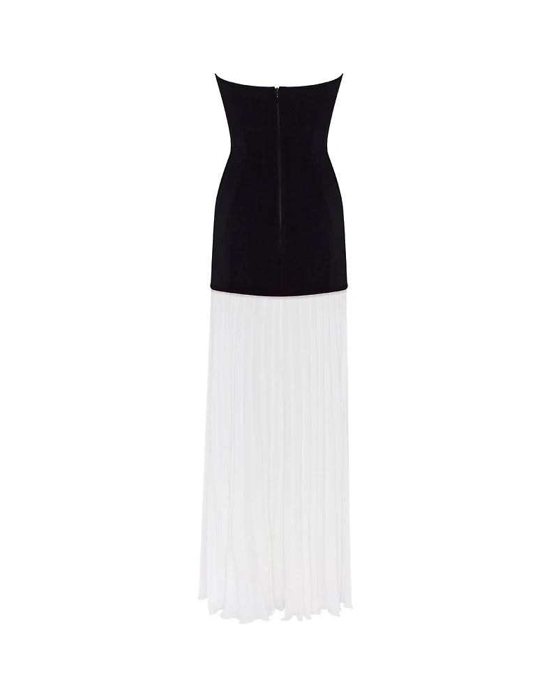 Milla Women's Dress With A Pleated Skirt