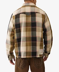 True Religion Men's Straight Hem Western Shirt
