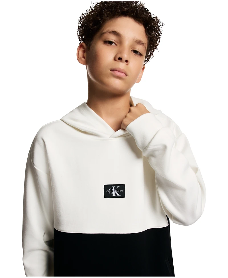 Calvin Klein Boys 8-20 Color Blocked Hoodie