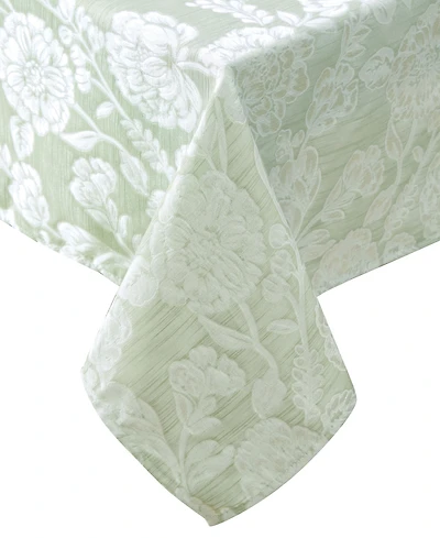 Laura Ashley Annaleigh Jacquard Tablecloth, 60"W x 120"L