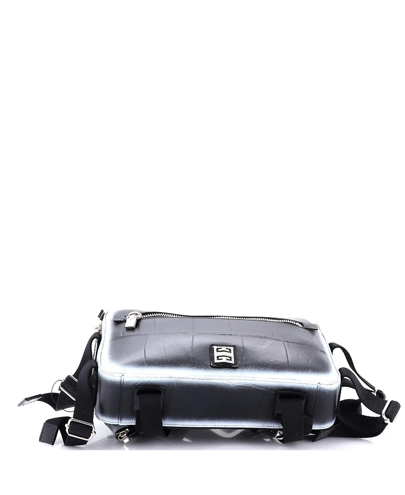 Pre-Owned Givenchy Bum Bag Embossed Leather