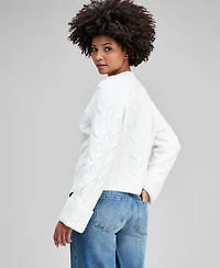 And Now This Women's Long-Sleeve V-Neck Sweater, Macy's Exclusive