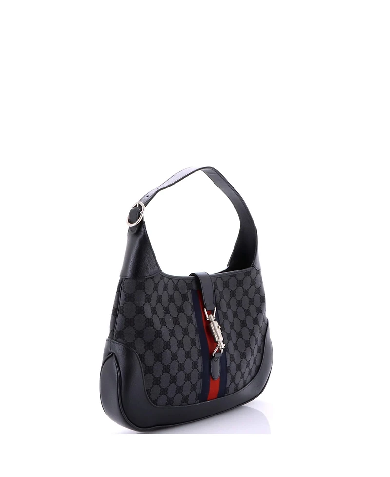 Pre-Owned Balenciaga Medium x Gucci The Hacker Project Jackie 1961 Hobo Bb Canvas