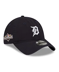 New Era Men's Navy Detroit Tigers 2025 Mlb Postseason Side Patch 9TWENTY Adjustable Hat
