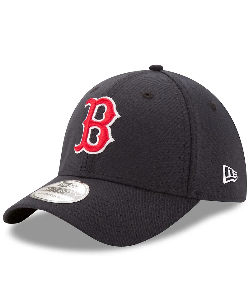 New Era Men's Navy Boston Red Sox 2025 Mlb Postseason Side Patch 39THIRTY Flex Hat