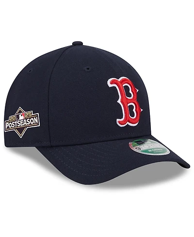 New Era Men's Navy Boston Red Sox 2025 Mlb Postseason Side Patch 9FORTY Adjustable Hat