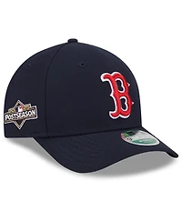 New Era Men's Navy Boston Red Sox 2025 Mlb Postseason Side Patch 9FORTY Adjustable Hat
