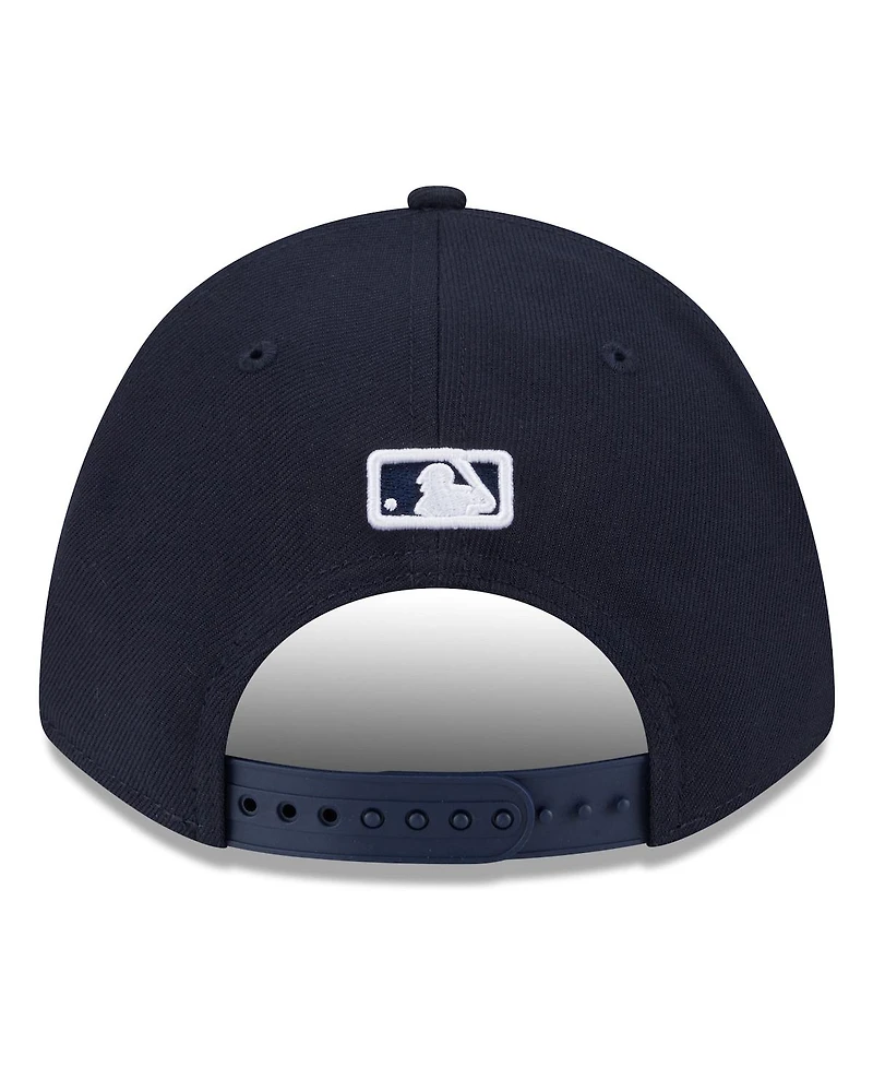 New Era Men's Navy Detroit Tigers 2025 Mlb Postseason Side Patch 9FORTY Adjustable Hat