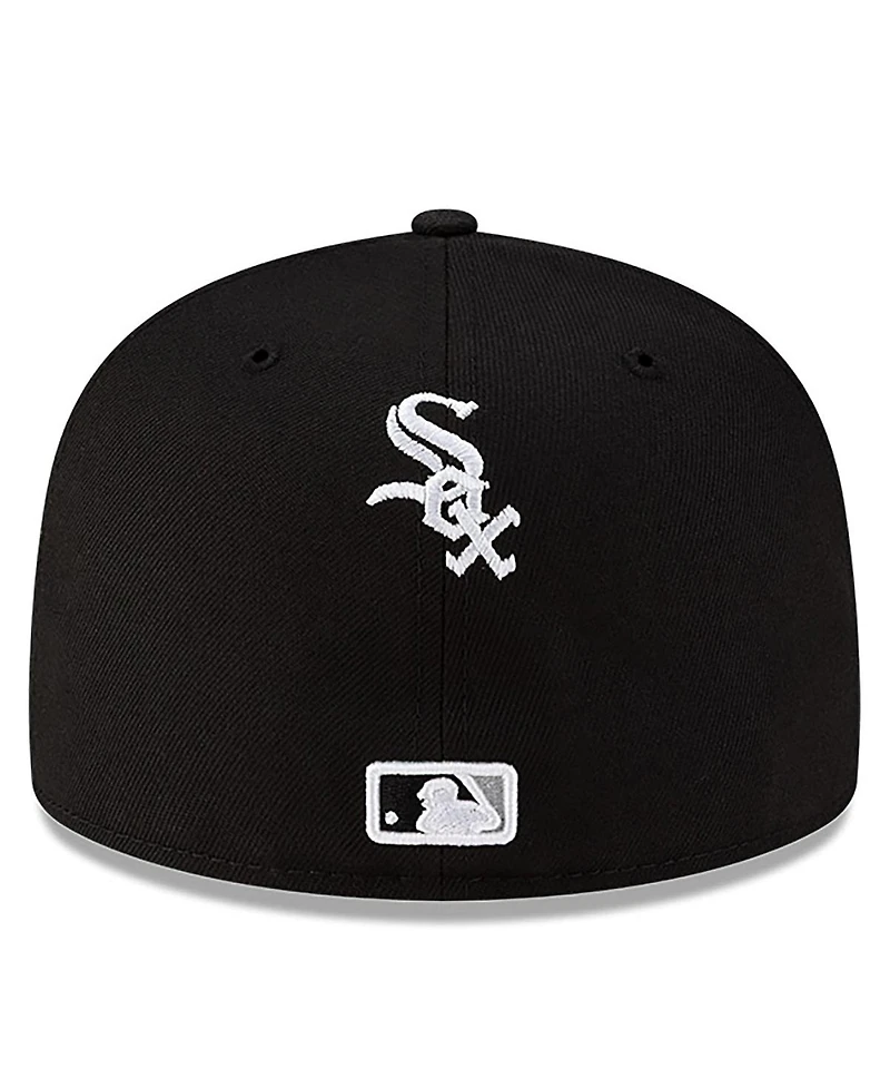 New Era x Hyperfly Men's Black Chicago White Sox 59FIFTY Fitted Hat