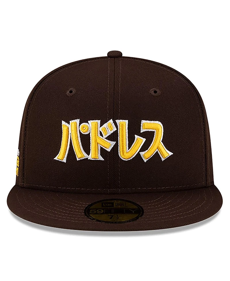 New Era x Hyperfly Men's Brown San Diego Padres 59FIFTY Fitted Hat