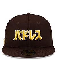 New Era x Hyperfly Men's Brown San Diego Padres 59FIFTY Fitted Hat