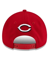New Era x Hyperfly Men's Red Cincinnati Reds A-Frame 9FORTY Adjustable Hat