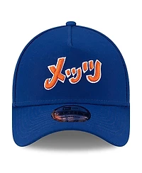 New Era x Hyperfly Men's Royal New York Mets A-Frame 9FORTY Adjustable Hat