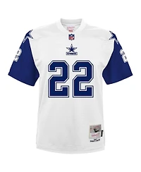 Mitchell & Ness Big Boys and Girls Emmitt Smith White Dallas Cowboys 1994 Alternate Legacy Jersey