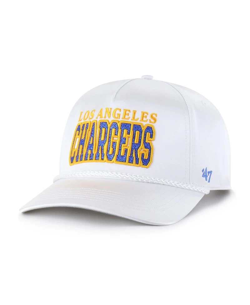 '47 Brand Women's White Los Angeles Chargers Outspoken Hitch Adjustable Hat