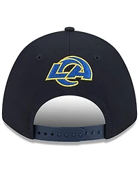 New Era Men's Midnight Blue Los Angeles Rams 2025 Rivalries Collection Team 9FORTY M-Crown Adjustable Hat