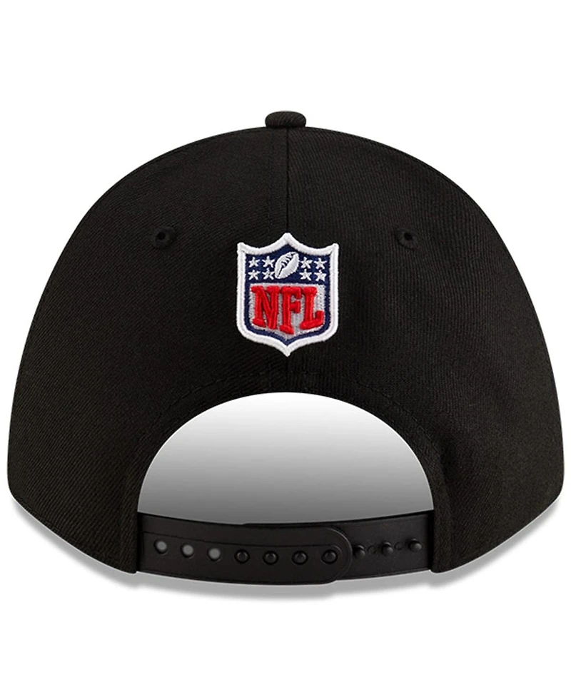 New Era Big Boys and Girls Black San Francisco 49ers 2025 Rivalries Collection 9FORTY A-Frame Adjustable Hat