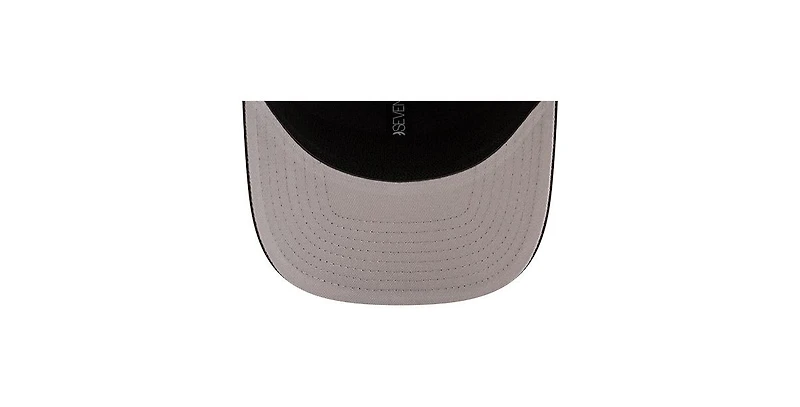 New Era Men's Black Chicago Bulls 9SEVENTY Stock Adjustable Hat