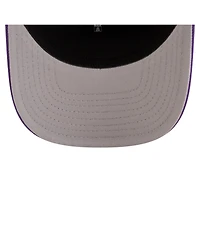 New Era Men's Purple Los Angeles Lakers 9SEVENTY Stock Adjustable Hat