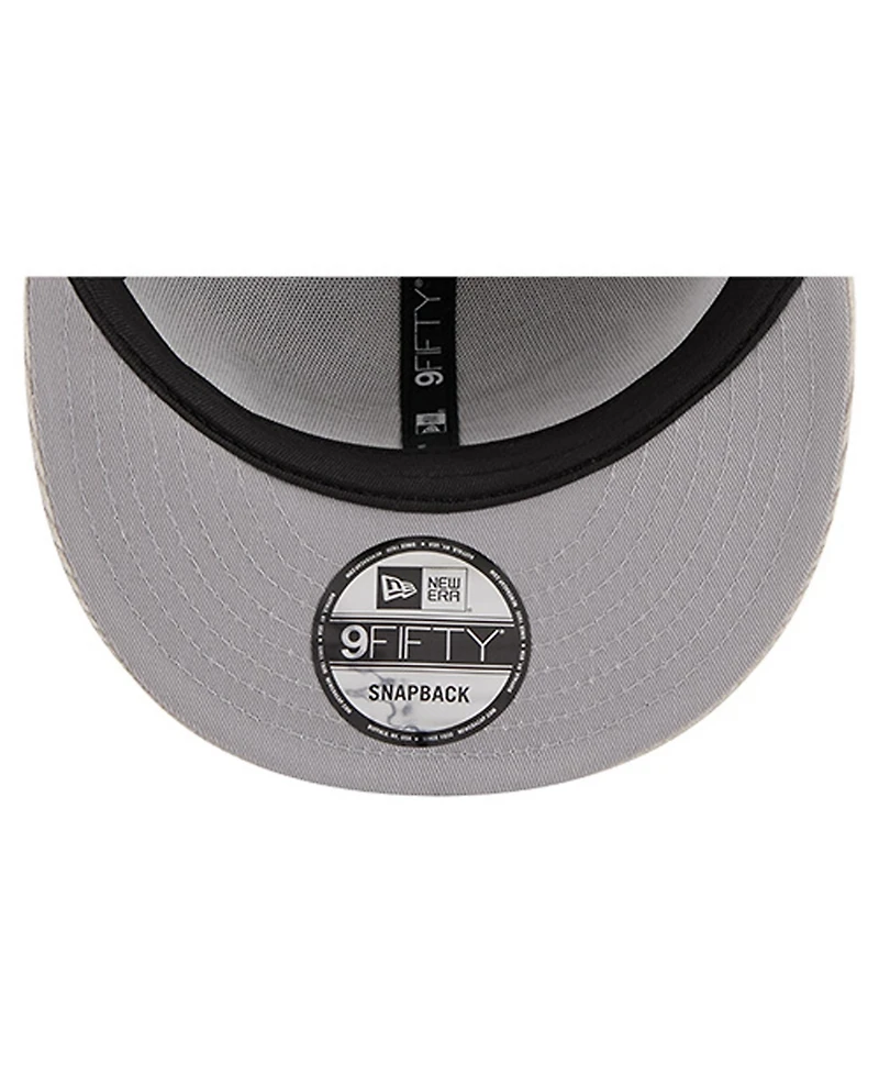 New Era Men's Gray San Francisco 49ers Cord Rope Corduroy 9FIFTY Snapback Hat