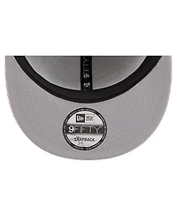 New Era Men's Gray San Francisco 49ers Cord Rope Corduroy 9FIFTY Snapback Hat