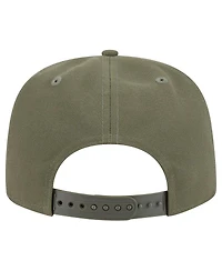 New Era Men's Olive Miami Dolphins Color Pack A-Frame 9FIFTY Snapback Hat