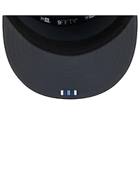New Era Men's Charcoal Indianapolis Colts 2025 Sideline Cold Weather Split Panel 9FIFTY Snapback Hat