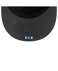 New Era Men's Charcoal Detroit Lions 2025 Sideline Cold Weather Retro Crown 59FIFTY Fitted Hat