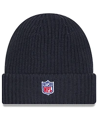 New Era Men's Charcoal Cleveland Browns 2025 Sideline Cold Weather Cuffed Knit Hat
