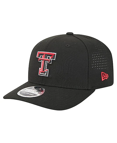New Era Men's Black Texas Tech Red Raiders Team 9SEVENTY Adjustable Hat