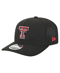 New Era Men's Black Texas Tech Red Raiders Team 9SEVENTY Adjustable Hat