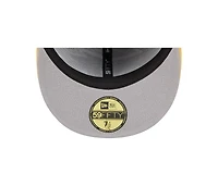 New Era Men's Purple/Gold Minnesota Vikings Break 59FIFTY Fitted Hat