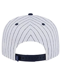 New Era Men's White Minnesota Timberwolves Deceptor Pinstripe 9FIFTY Snapback Hat