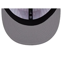 New Era Men's White Washington Wizards Deceptor Pinstripe 9FIFTY Snapback Hat