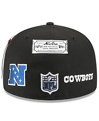 New Era x Alpha Men's Industries Black Dallas Cowboys 59FIFTY Fitted Hat