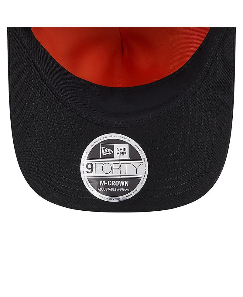 New Era x Alpha Men's Industries Black Tampa Bay Buccaneers A-Frame 9FORTY Adjustable Hat