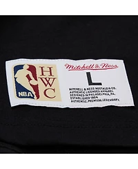 Mitchell & Ness Men's and Women's Black Miami Heat Playmaker Vintage Logo T-Shirt