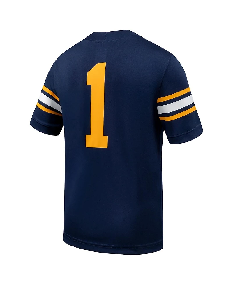 Nike Men's 1 Navy Cal Bears Untouchable Replica Game Jersey